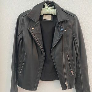 Zara Genuine Sheep Leather Jacket
